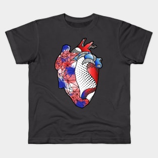 Geometric heart Kids T-Shirt